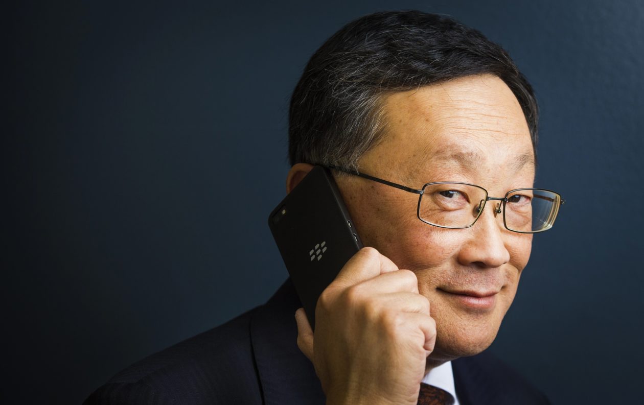 At a security event, BlackBerry CEO speaks ill of Apple's privacy policies