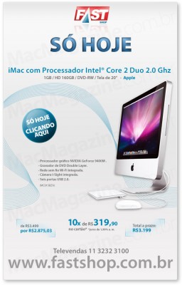 iMac on sale at Fast Shop