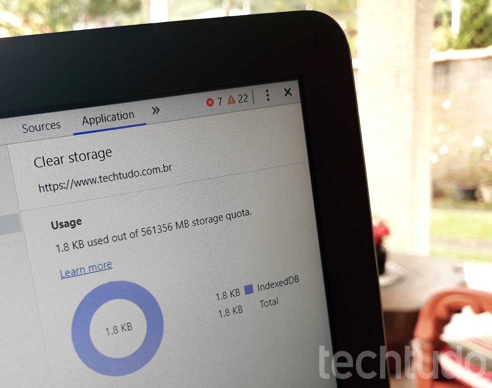 Tutorial shows how to delete data from a single site in Google Chrome Photo: Ana Letcia Loubak / dnetc