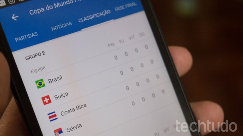 Tutorial shows how to follow the World Cup of Russia on your phone with the Google Go app Photo: Marvin Costa / dnetc