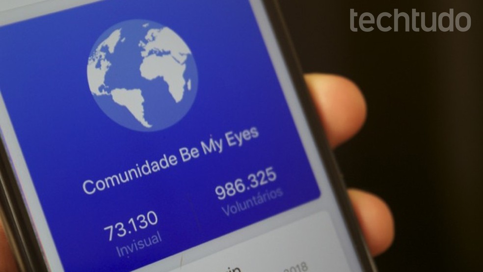 Tutorial shows how to use the Be My Eyes app Photo: Marvin Costa / dnetc