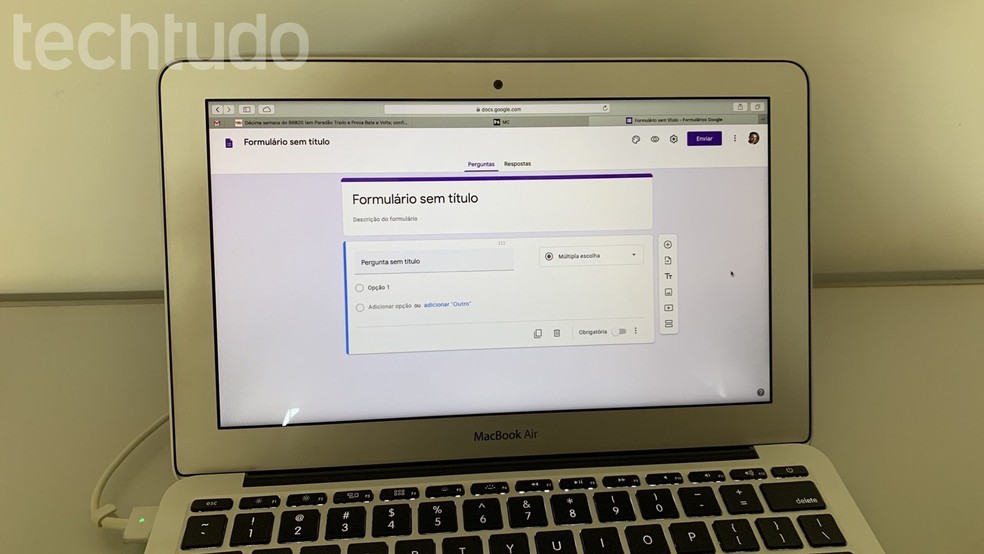 Learn how to create online forms in Google Forms Photo: Helito Beggiora / dnetc