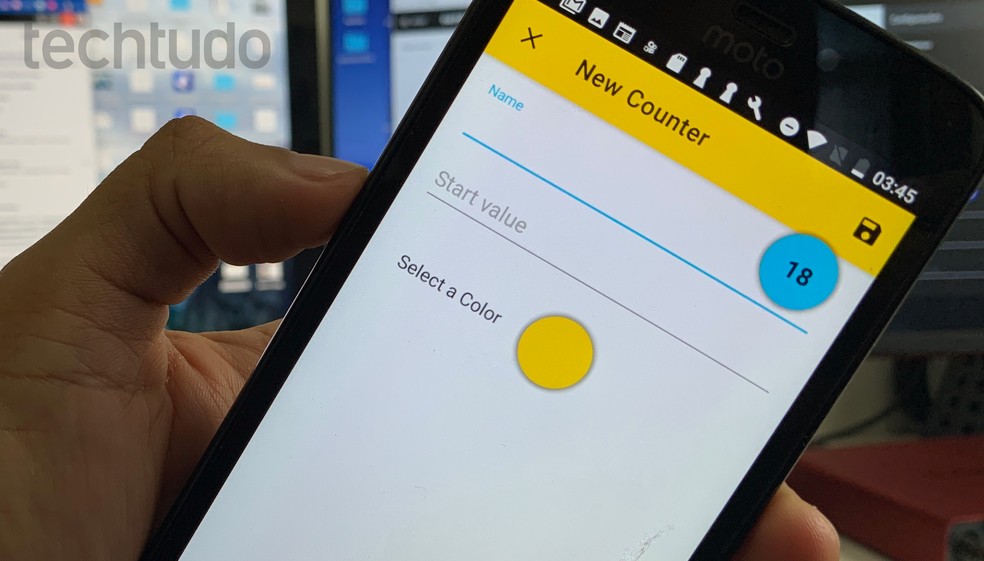 Tutorial shows how to use the Floating Counter app to count cell counts Photo: Marvin Costa / dnetc