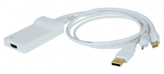 Kanex Mini DisplayPort Adapter To HDMI 1080p Video w / Digital Audio