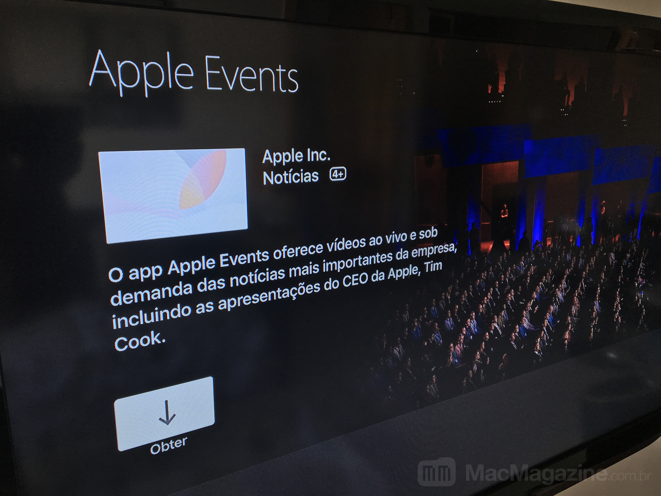 Apple Events on Apple TV