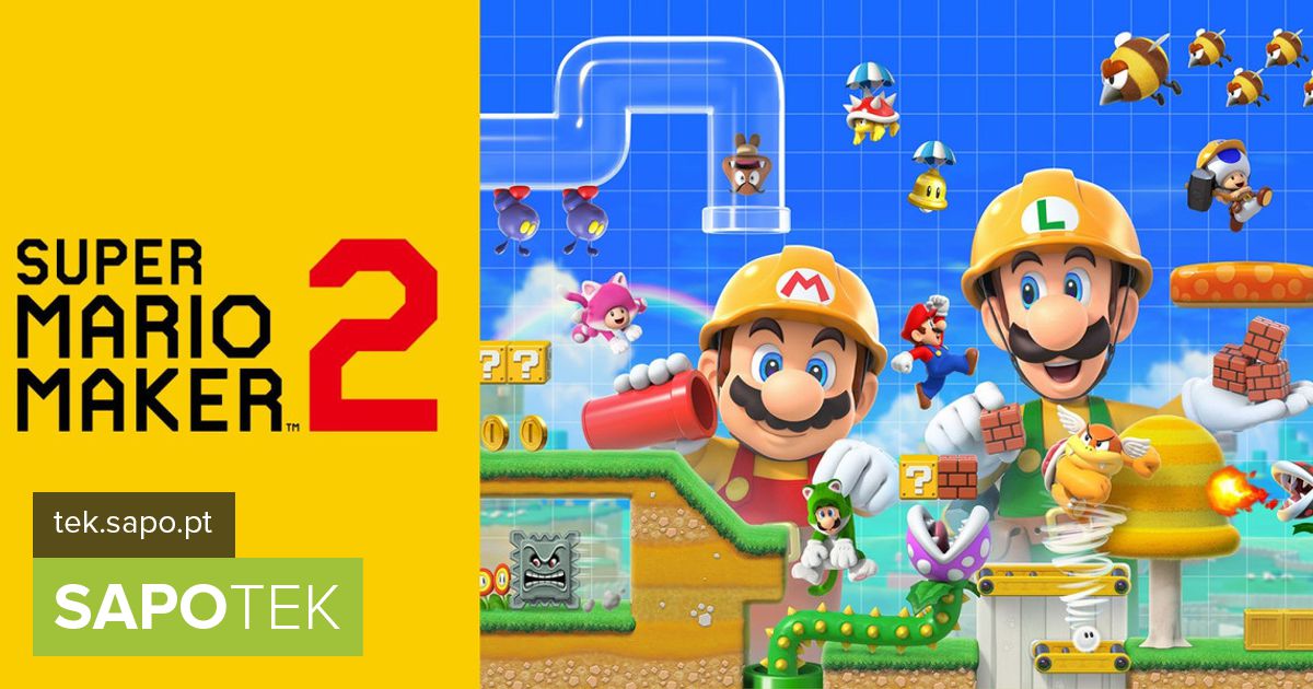 Players will be able to create complete new Mario Bros. adventures. in Super Mario Maker 2