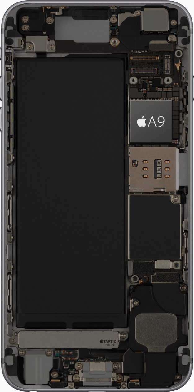 Chip A9, dos iPhones 6s/6s Plus