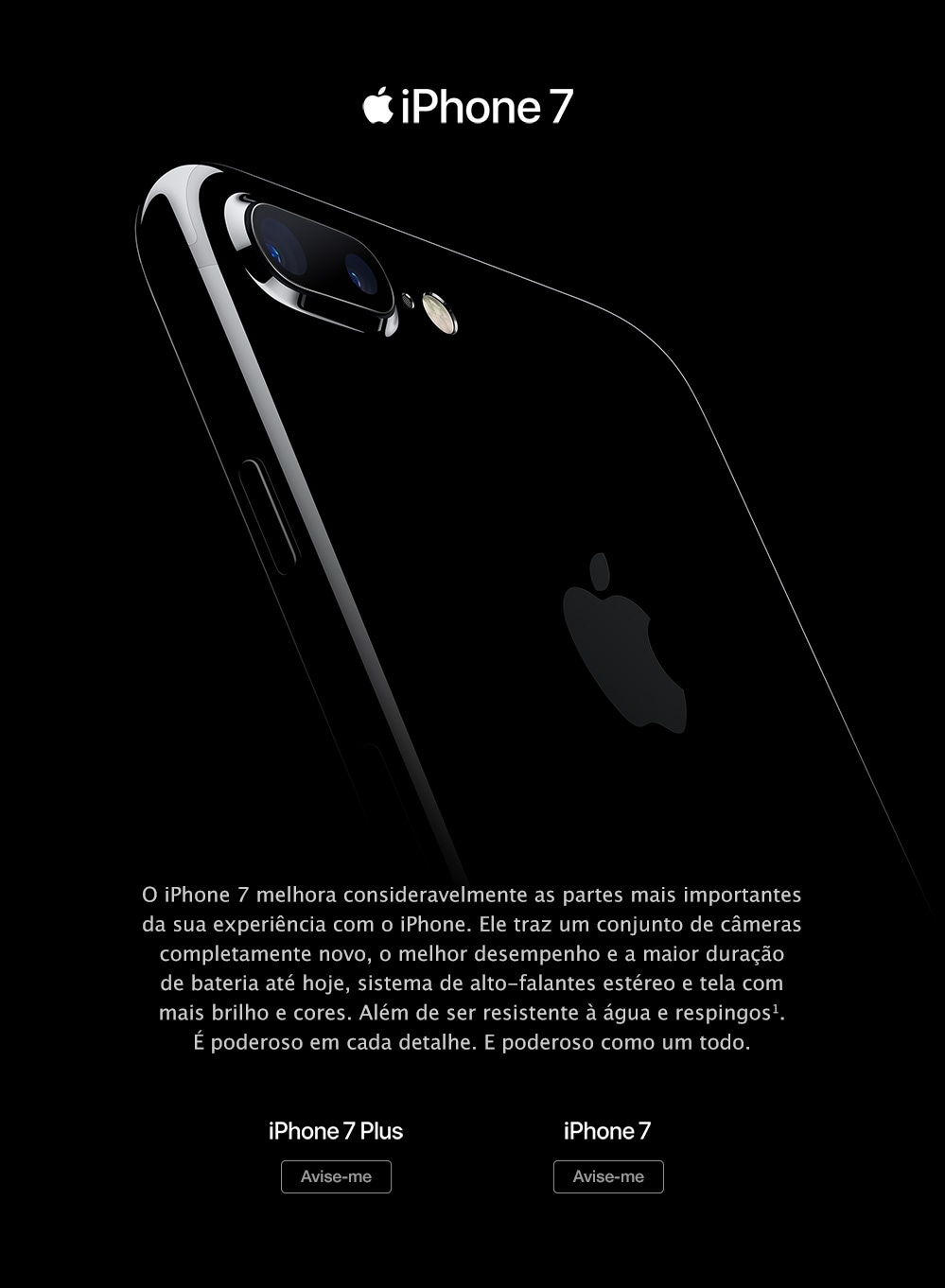 Disclosure of the iPhone 7 in Brazil
