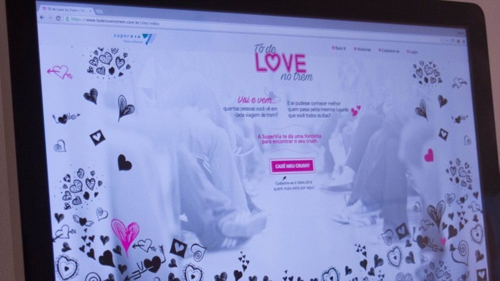 Tutorial shows how to use the T love dating service on the train Photo: Marvin Costa / dnetc