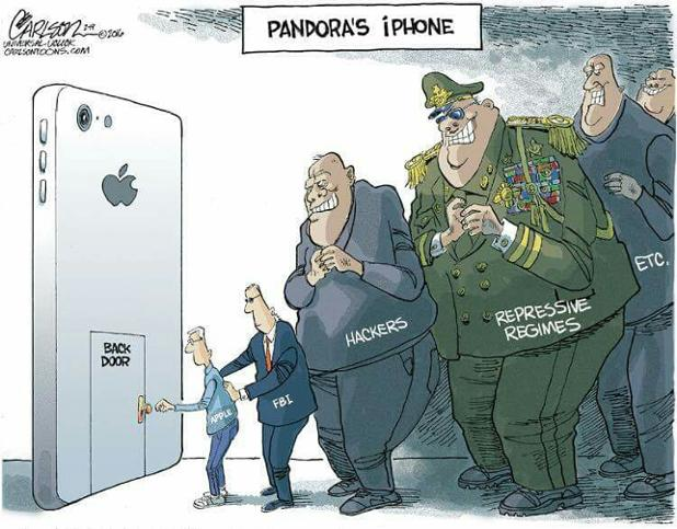 US government hit the ball in case involving access to terrorist iPhone data