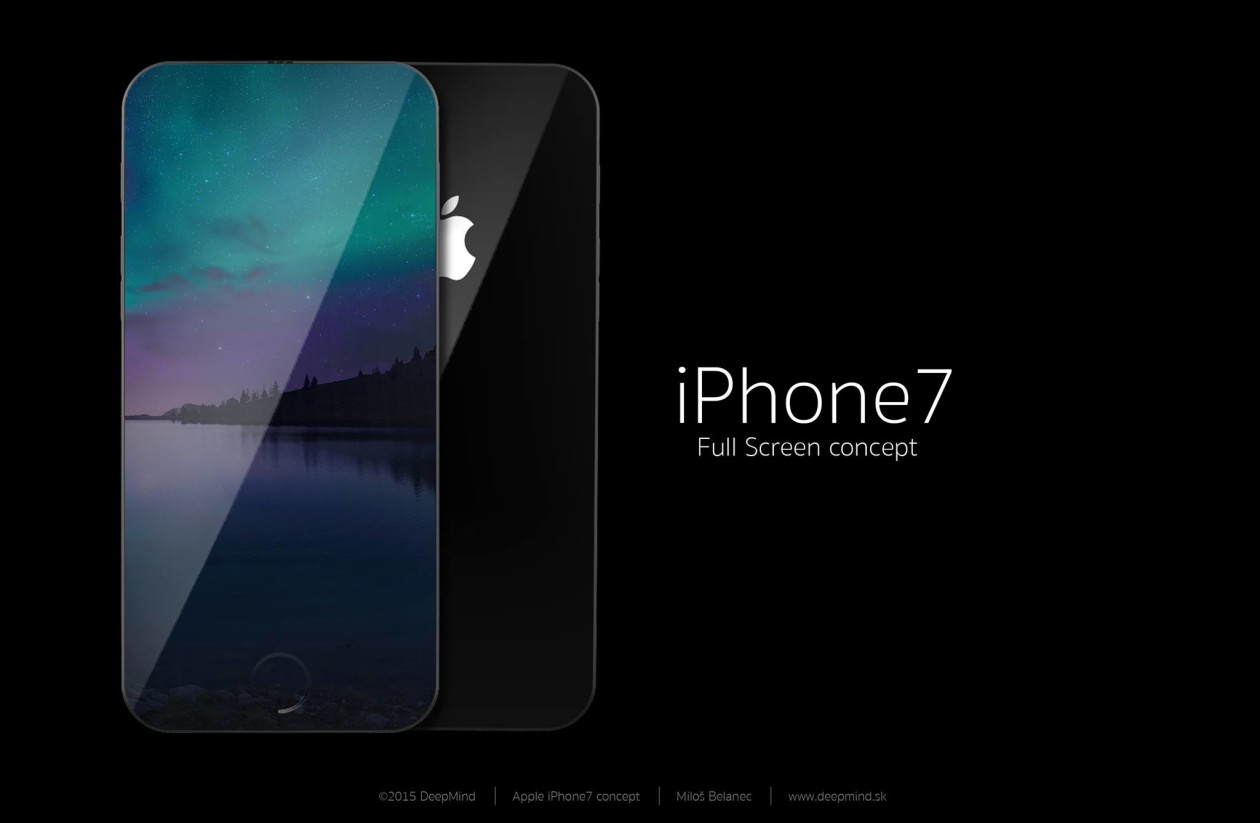Video: concept sees “iPhone 7” running iOS 10 with a screen occupying its entire front