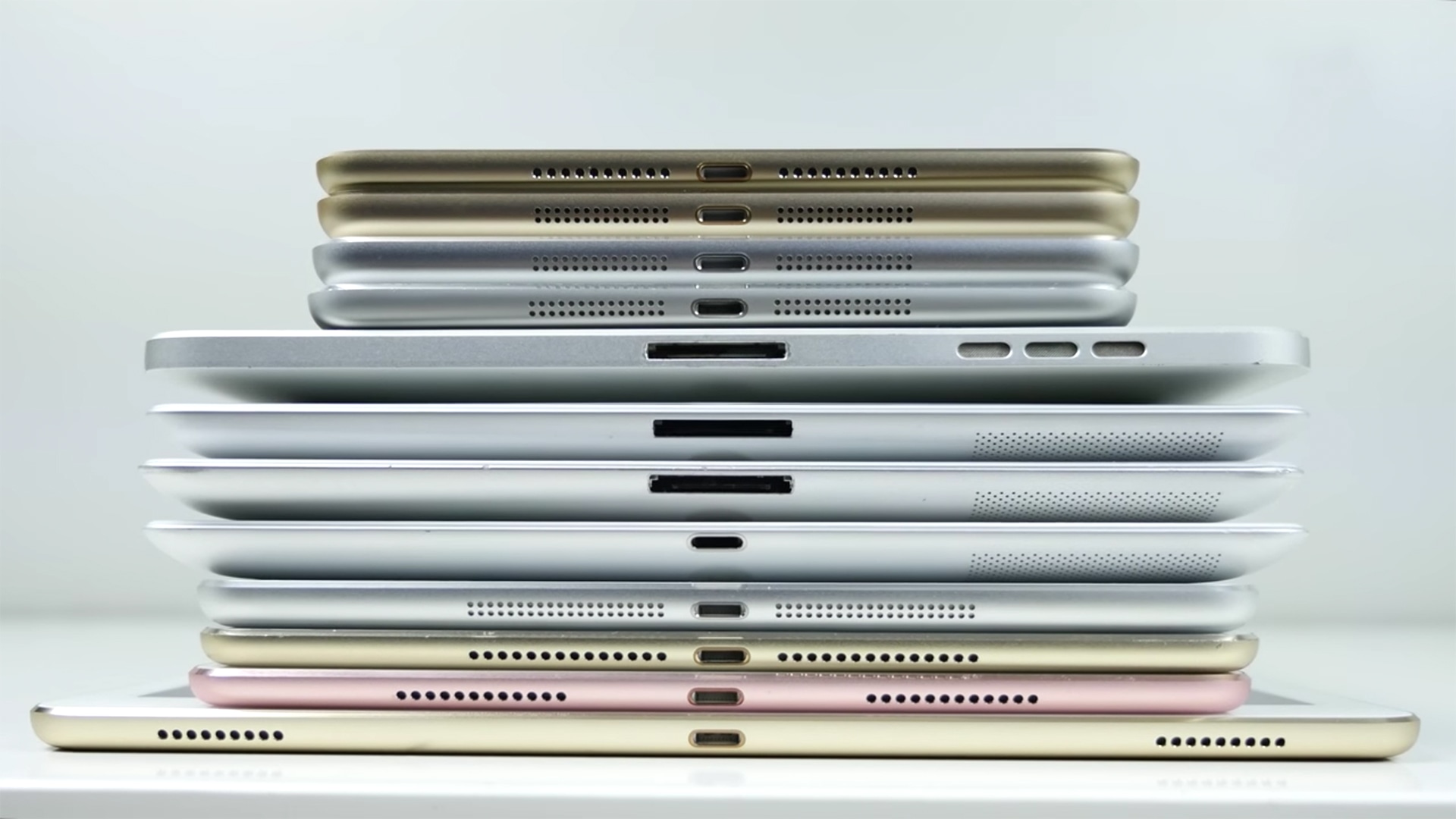 Video of the day: all iPads ever released, compared