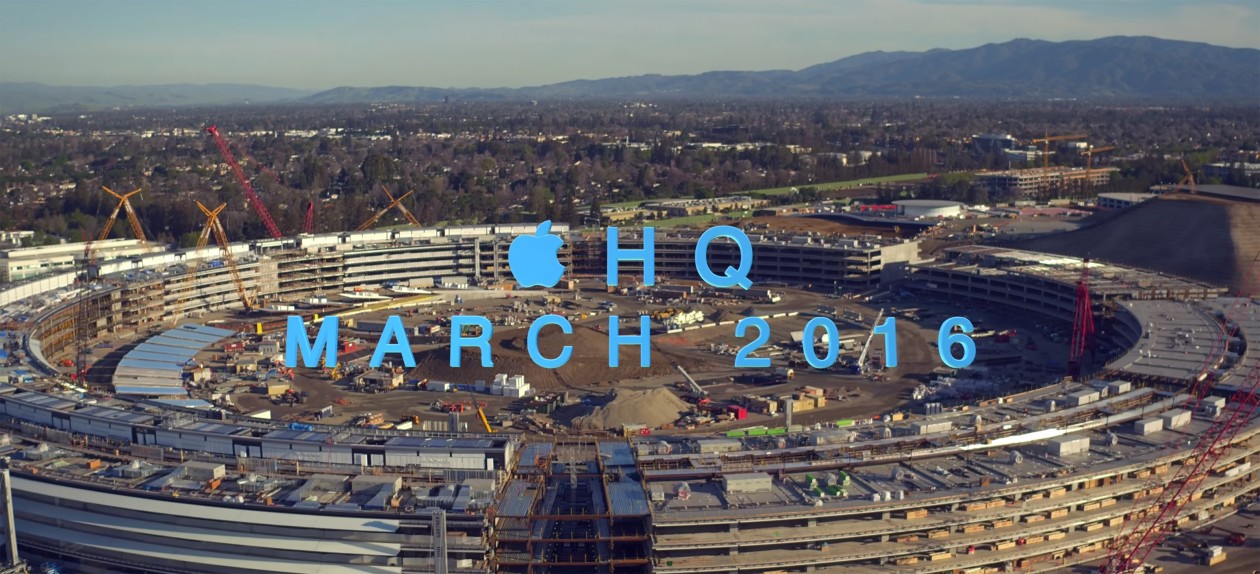 Video: see how the Apple Campus 2 works are now in Cupertino