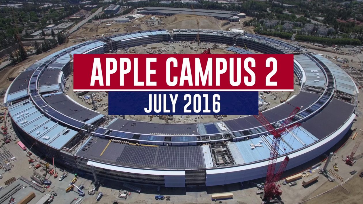 Video: the “mandatory” monthly flyby for the Apple Campus 2 works [atualizado: mais um]