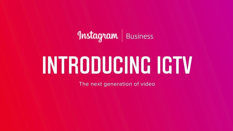 IGTV accepts high resolution videos and focuses on content creators Foto: Reproduo / 9to5mac