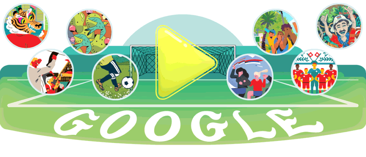 World Cup 2018: Doodles show Brazil and other countries playing today | Internet