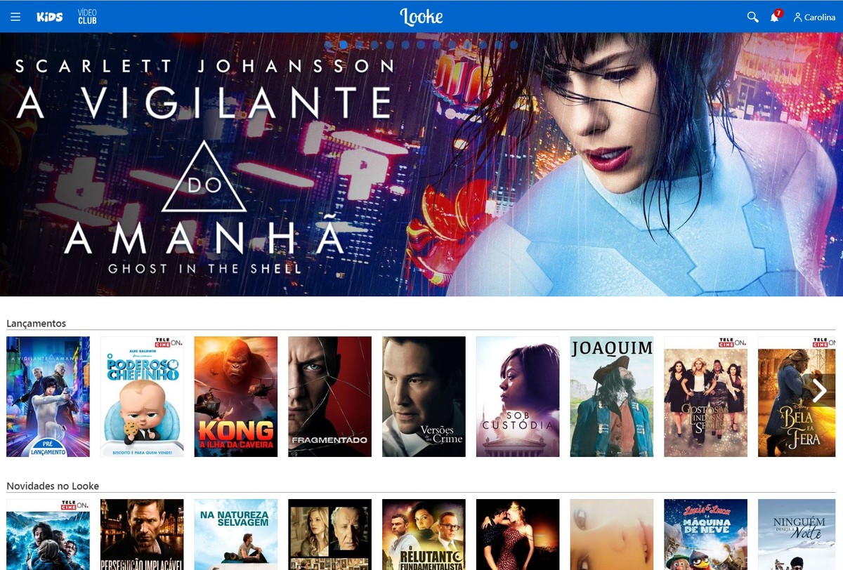 How does Looke work? Get to know the Brazilian website to watch movies online | Audio and Video
