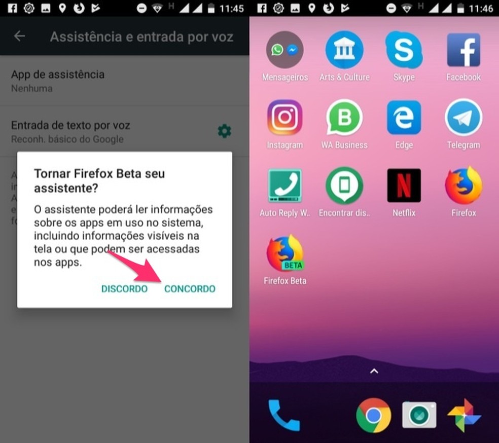 When to activate Firefox search assistance on Android Photo: Reproduction / Marvin Costa