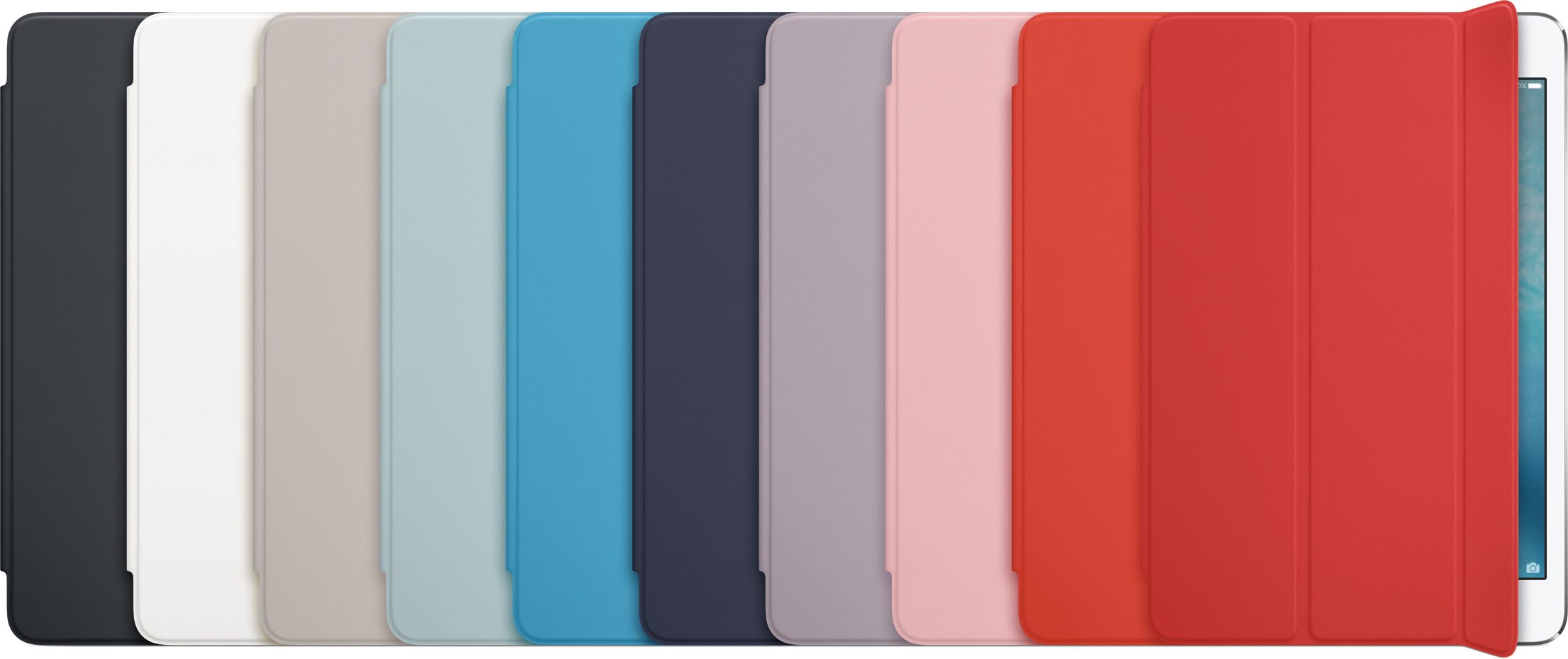 Line of colorful Smart Covers for iPad mini 4