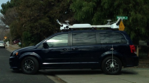 Apple car equipped with cameras suggests that Google's Street View will have competition