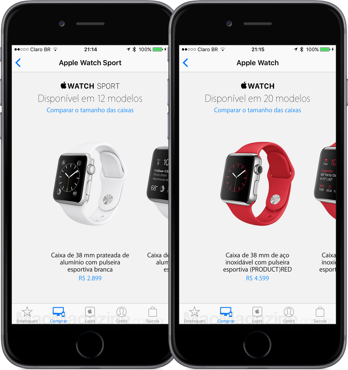Apple reveals the prices of Watches in Brazil - and they are higher than those obtained by us [atualizado]