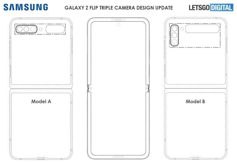 tek Samsung Galaxy Z Flip 2