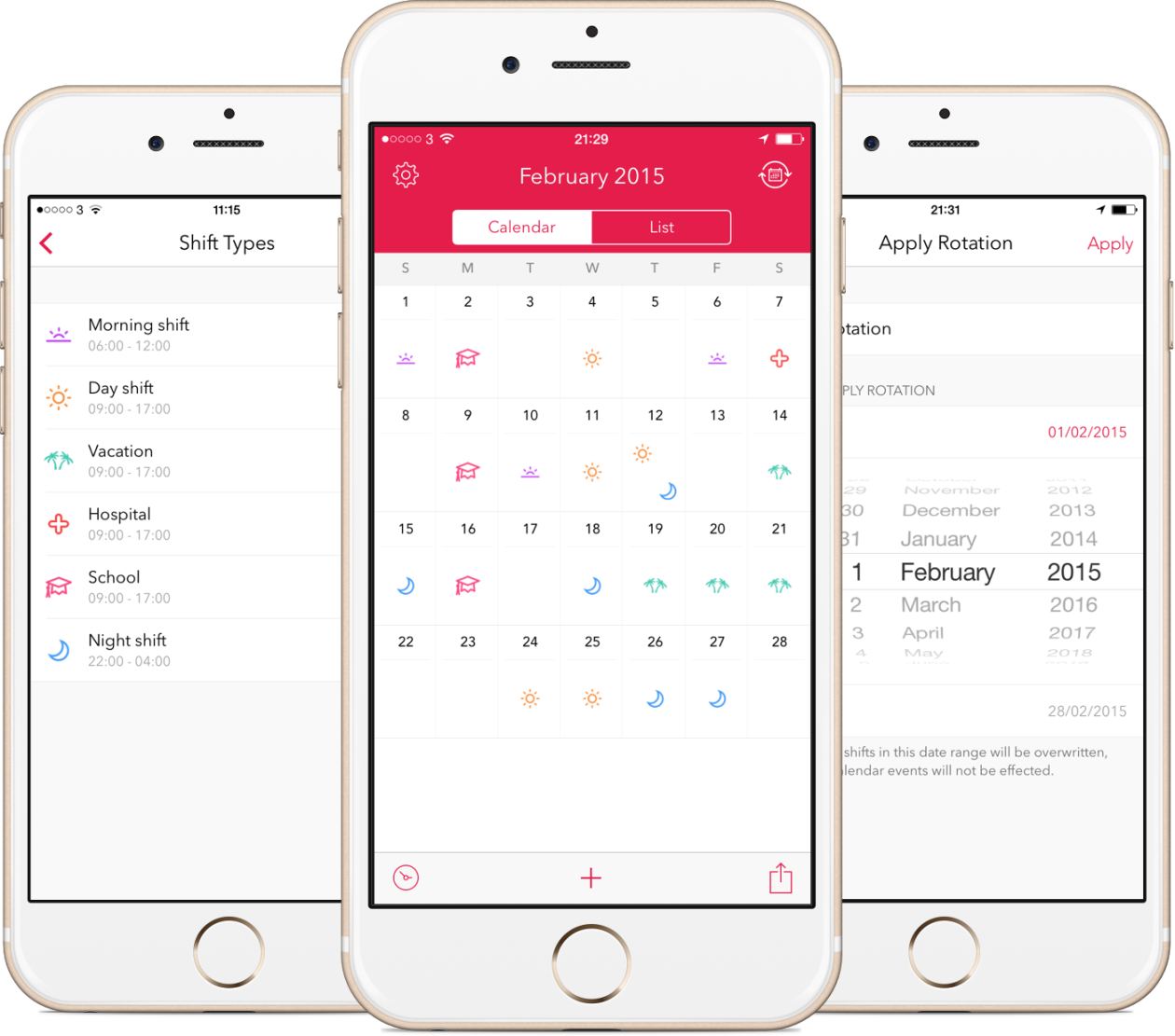 🏅 Shifts is an ideal iPhone calendar for shift workers