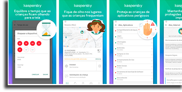 Kaspersky Safe Kids apps for parents to learn more about their children