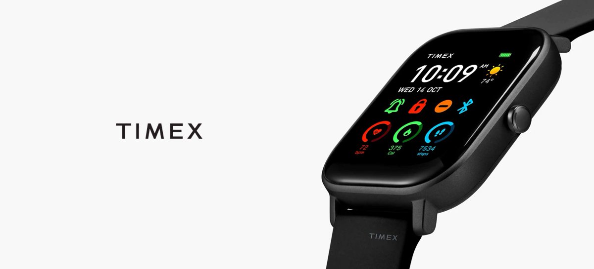 Timex lança dois smartwatches Metropolitan em parceria com a Huami