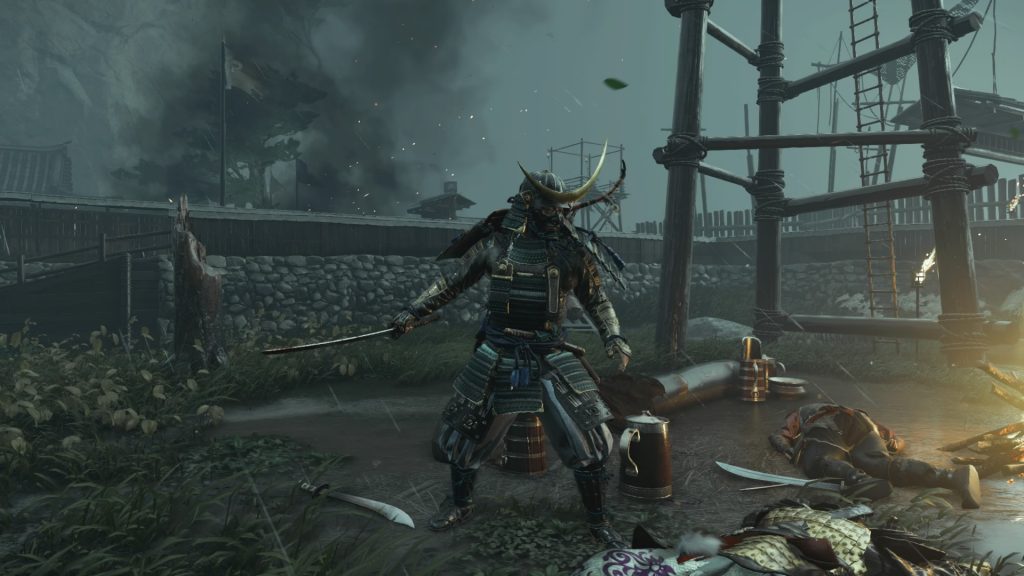Jin in one of the fighting stances.