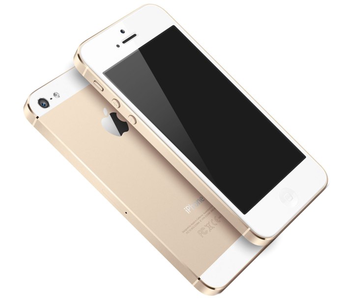 Golden iPhone 5S concept