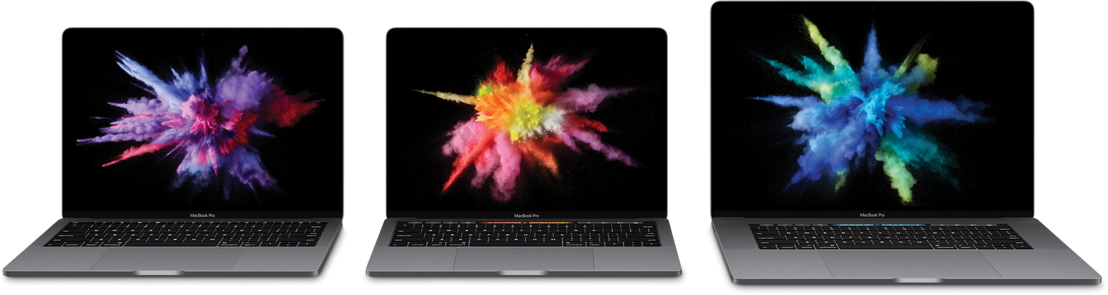 New complete line of MacBooks Pro