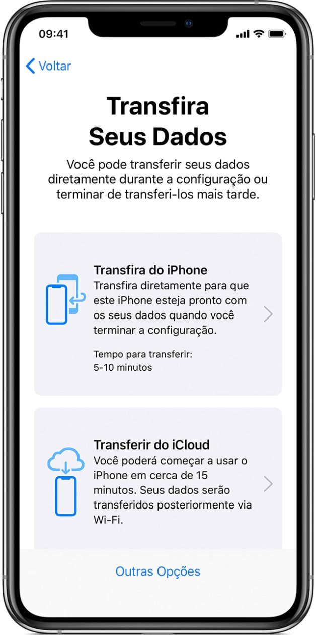 Transfer Data on iPhone