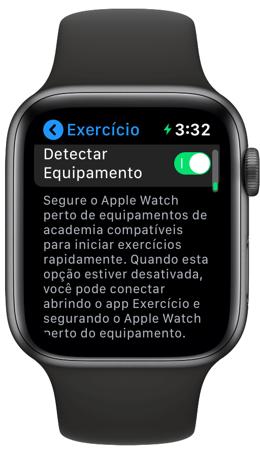 Sync equipment with Apple Watch
