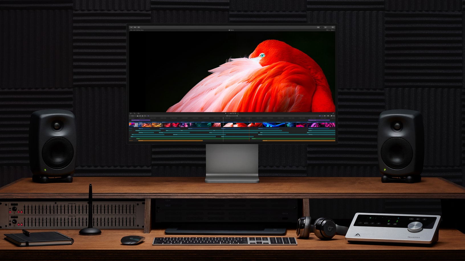 Apple Pro Display XDR in a professional workplace