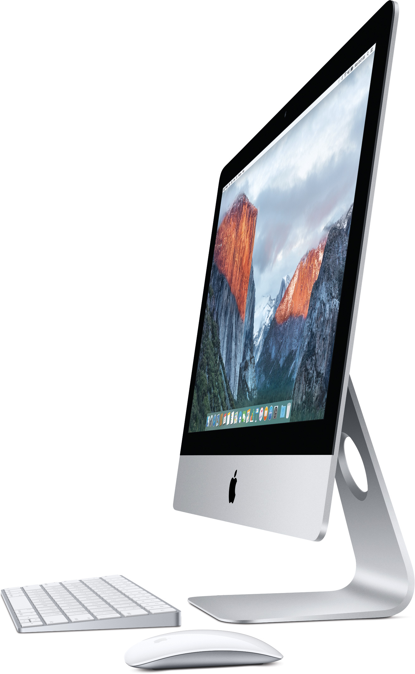 21.5-inch iMac with peripherals