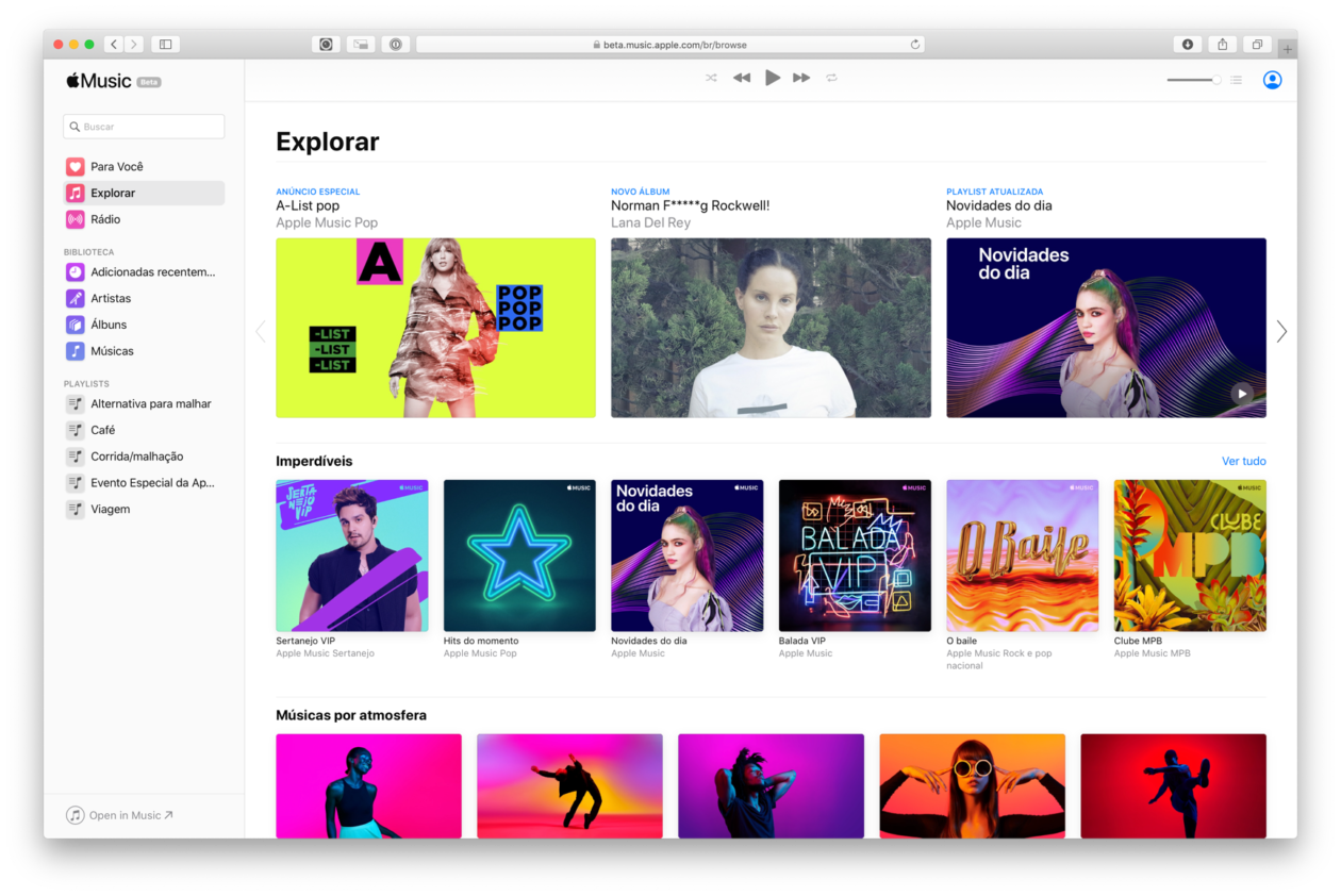 Apple Music web version