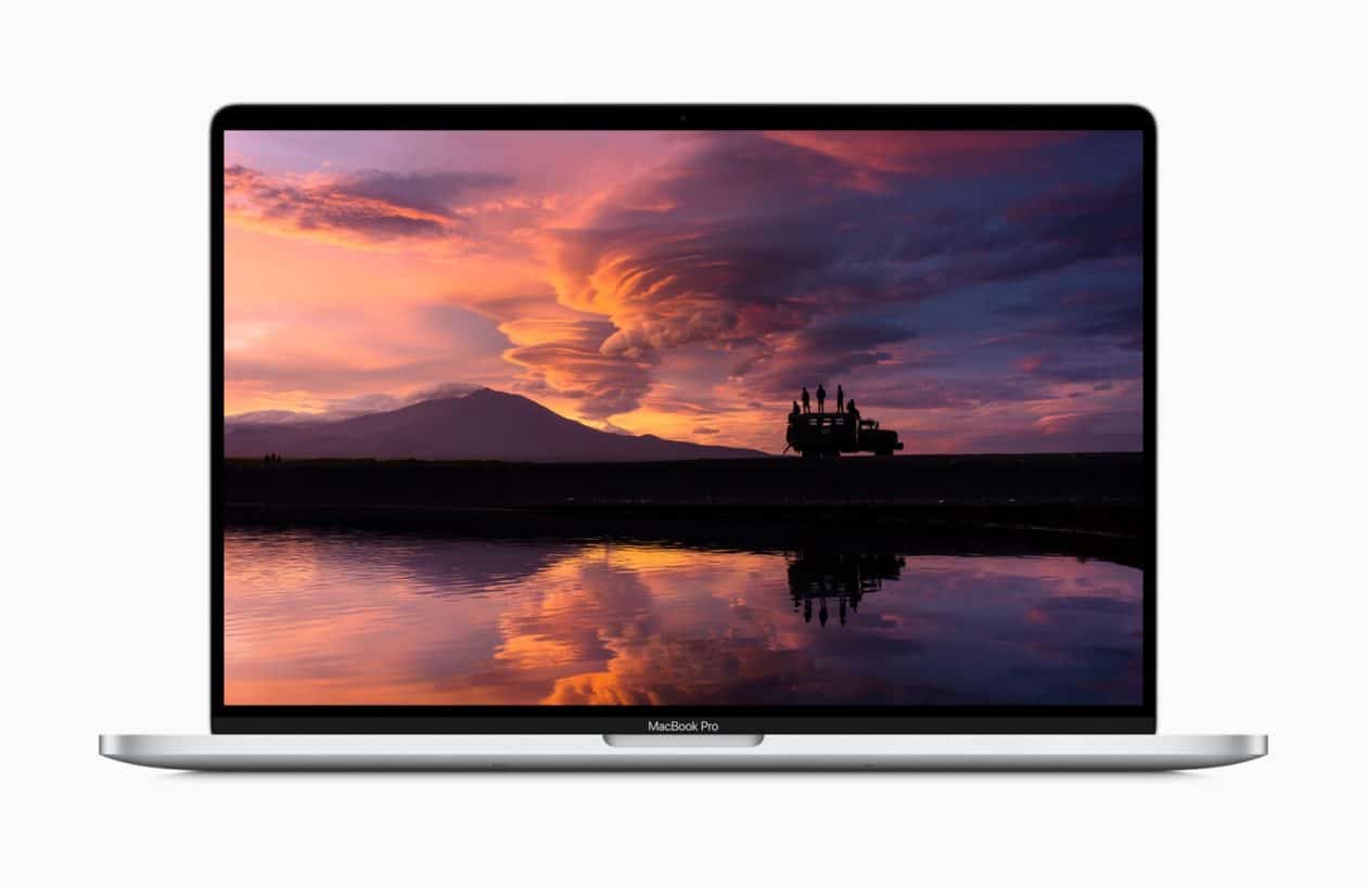 16-inch Retina display of the new MacBook Pro