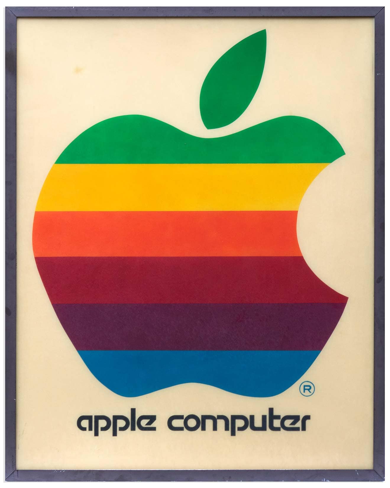 Apple’s retail poster from 1978 goes to auction with a minimum bid of R $ 100,000