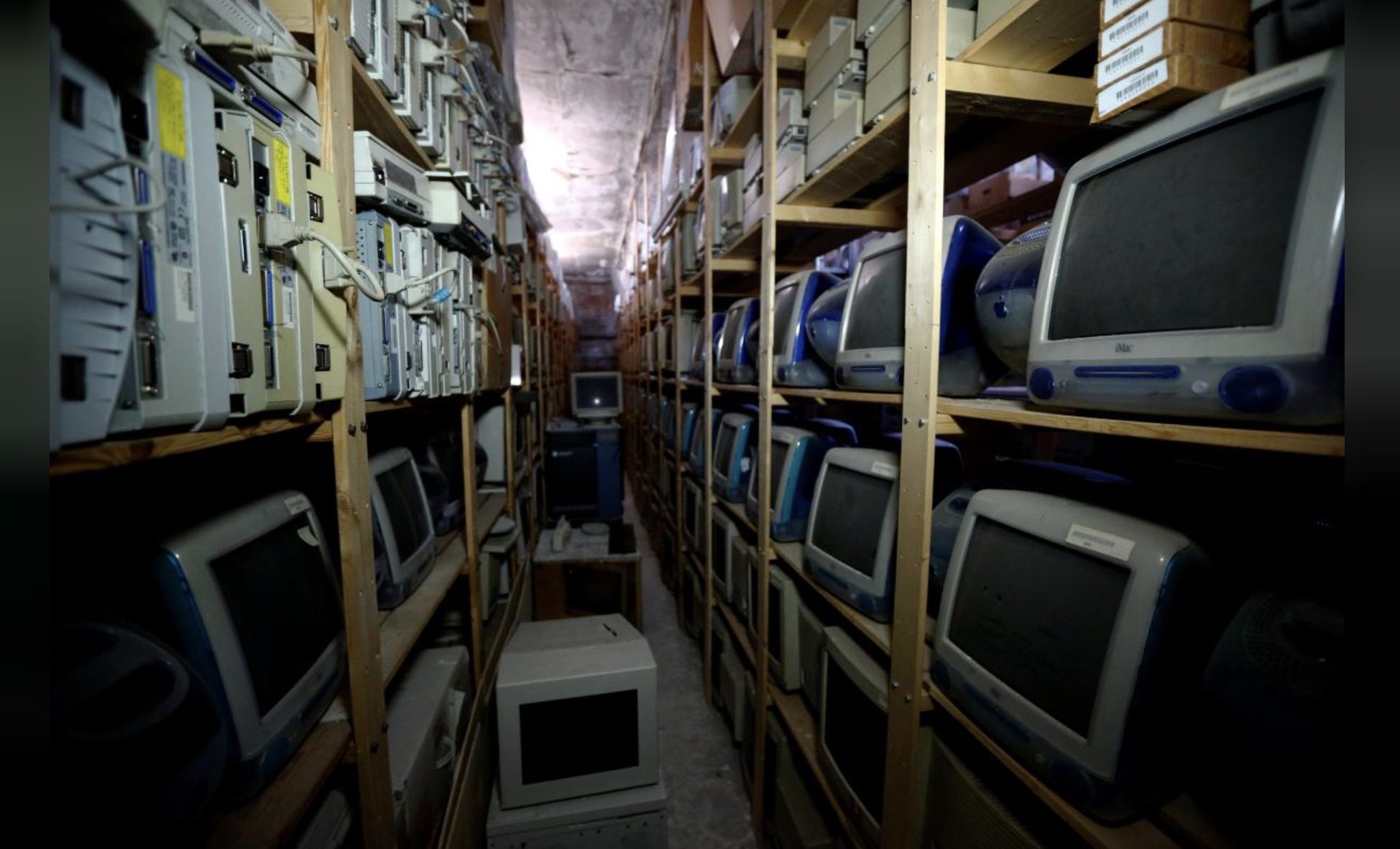 Roland Borsky and the largest collection of Macs in the world, in Vienna