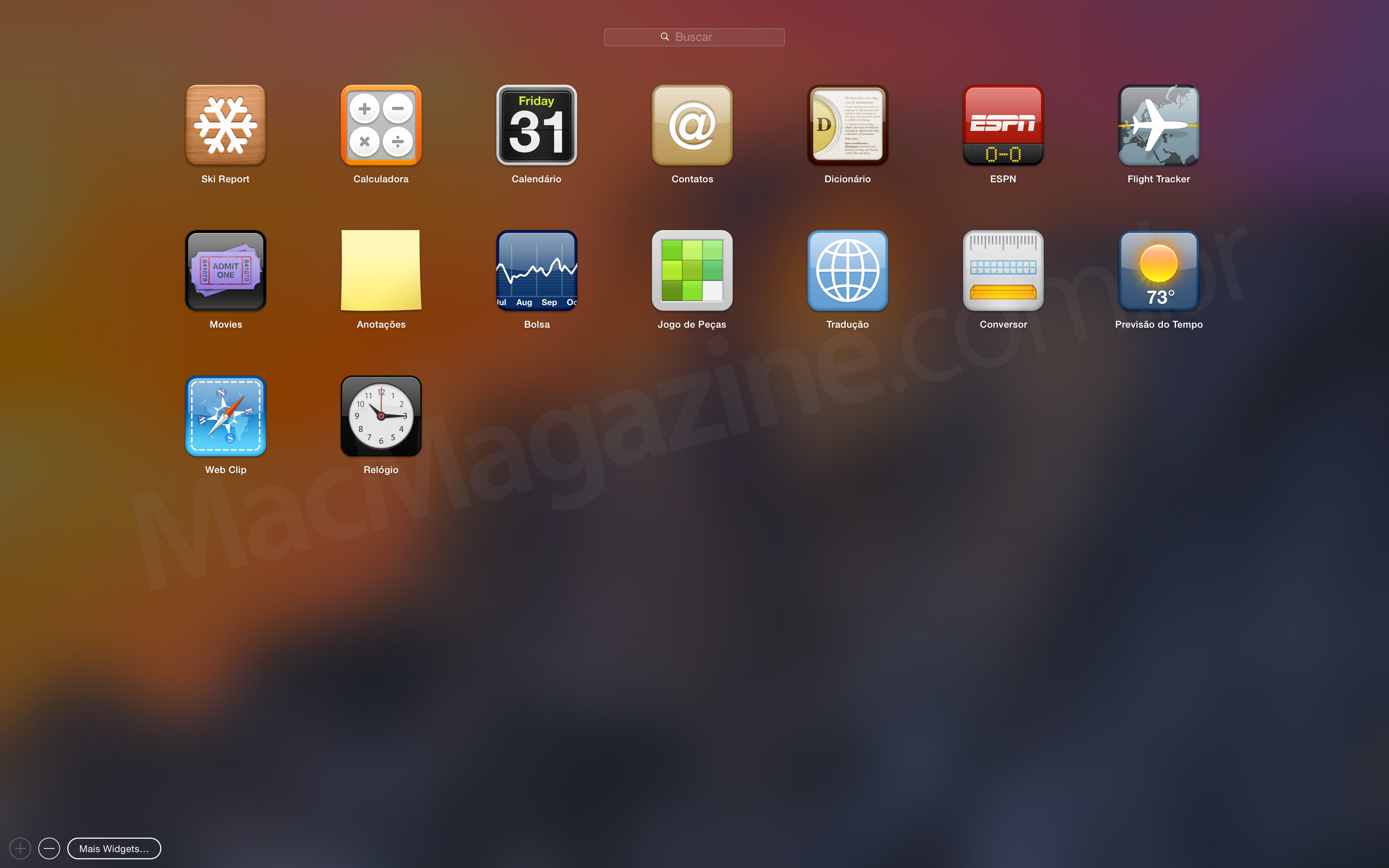 OS X Yosemite screenshot