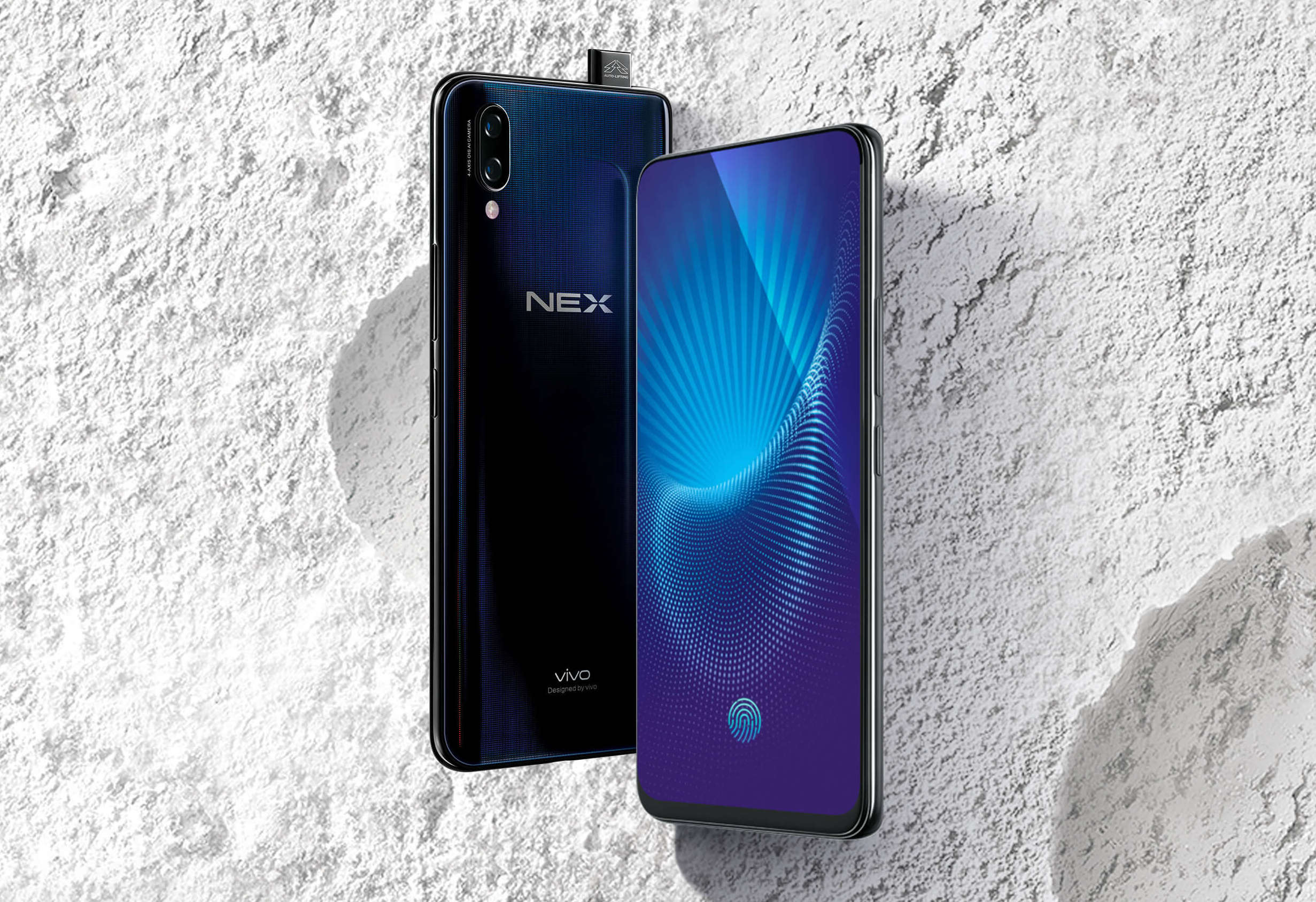 Vivo NEX, first smartphone without border and without clipping