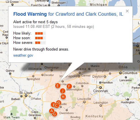 Google Launches Public Alerts, Emergency Information on Google Maps