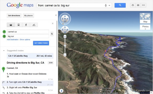 Google Maps gains Helicopter View
