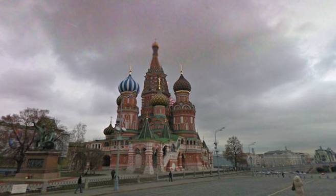 Google Street View arrives in Russia