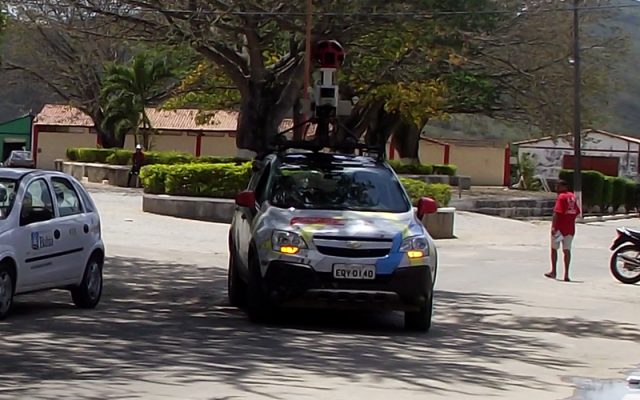 Google Street View car seen in Antonio Gonçalves, Bahia