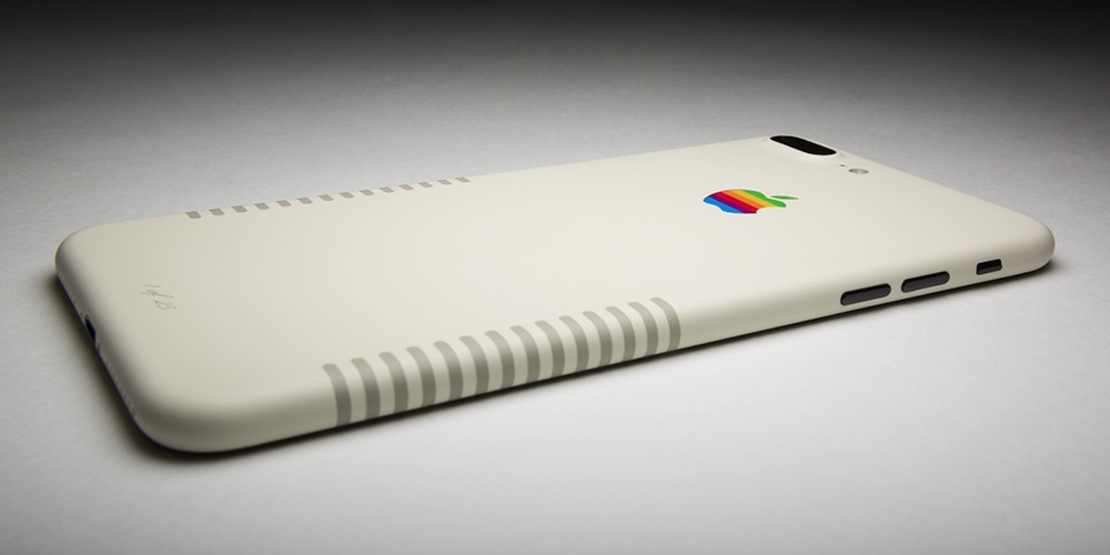How about having an iPhone 7 Plus with the 1980s Macintosh look?  You “just” need $ 1,900!