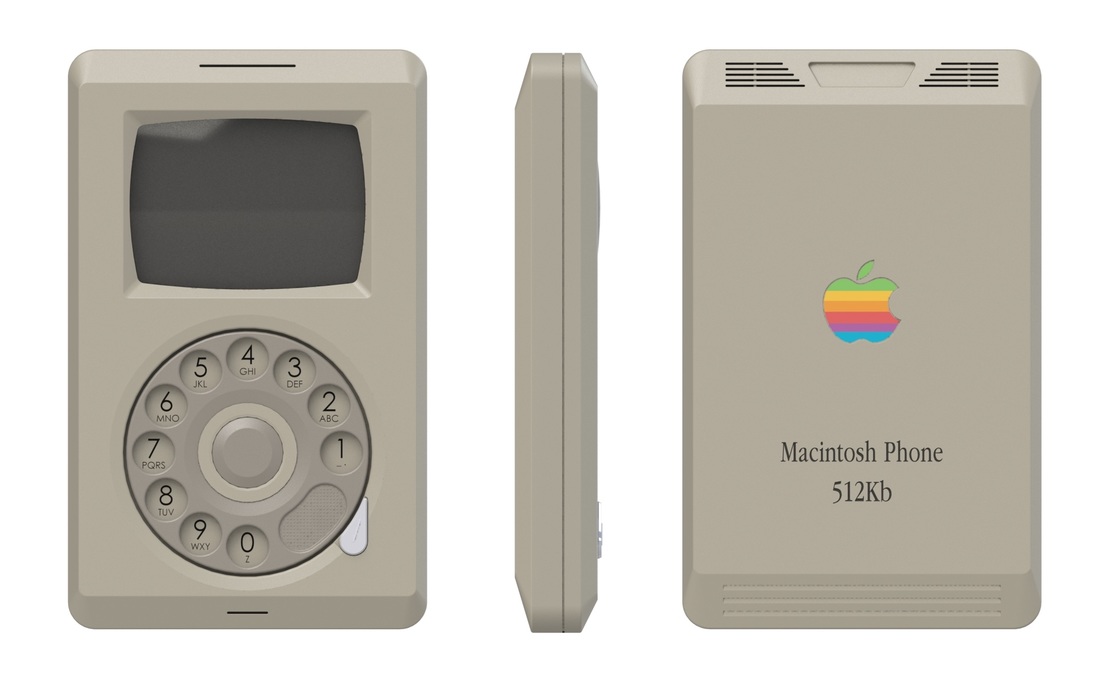 Humor moment: what would the “Macintosh Phone” be like, an iPhone from the 1980s?