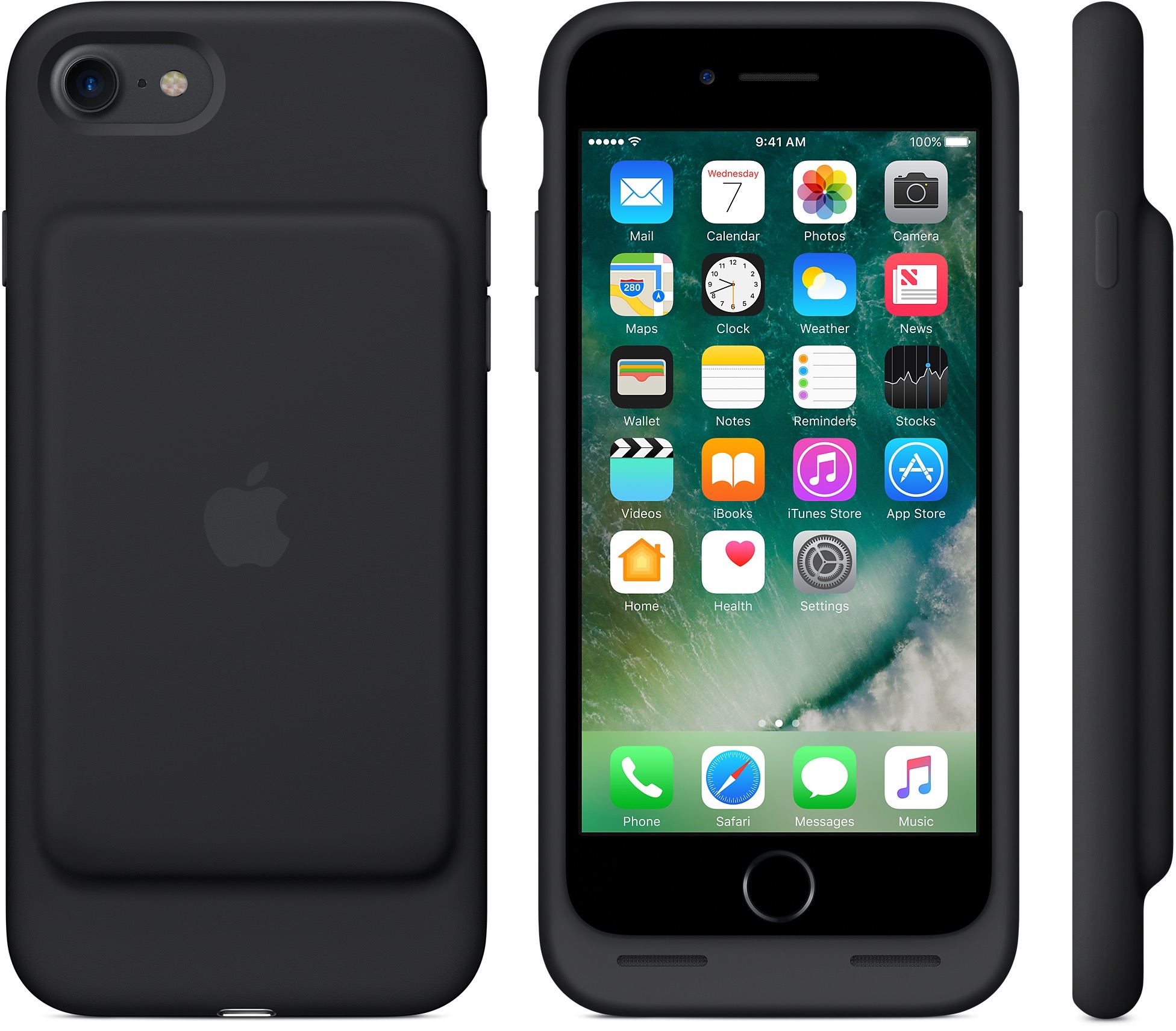 Smart battery case for iPhone 7