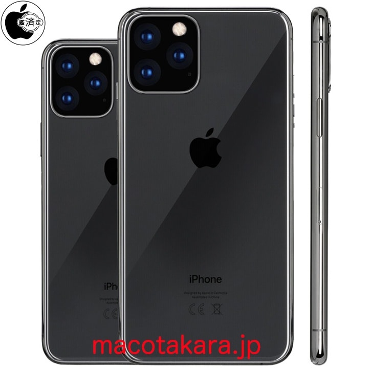 Mockups of the new iPhones of 2019